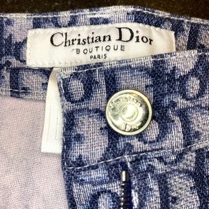 Authentic Christian Dior Vintage Trotter Monogram Pants - Size 40 - US 8